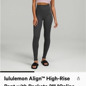 LULULEMON, Brand new with out tags